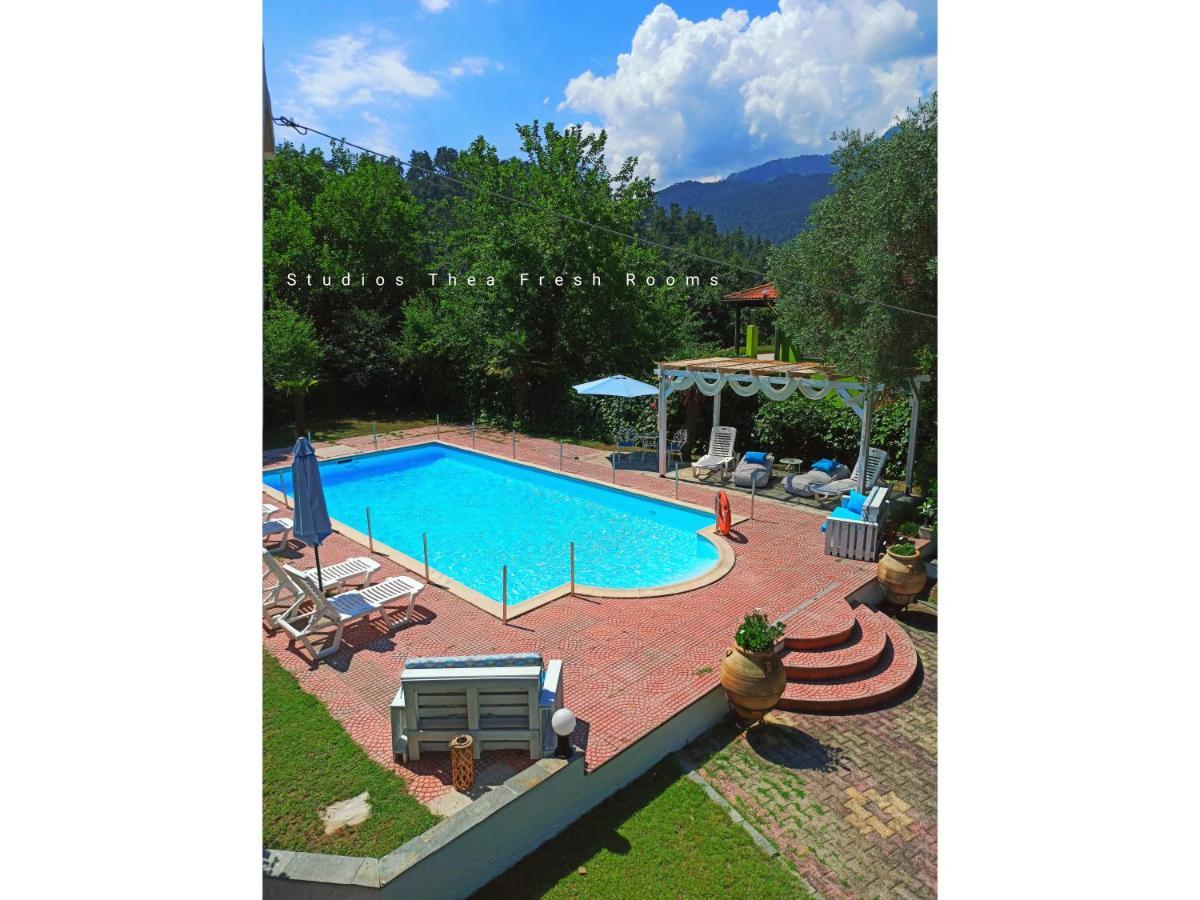 Studios Thea Fresh Rooms Thassos Esterno foto